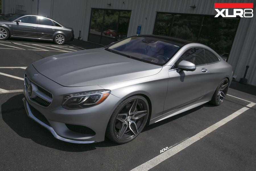 Mercedes-Benz S550 Coupe by XLR8 Performance on ADV.1 Wheels (ADV5S M.V2 CS) '2017